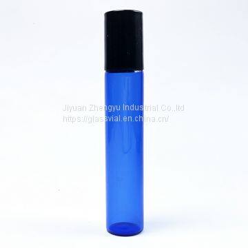 Wholesale tubular cosmetic package containers contain plastic cap glass bottle