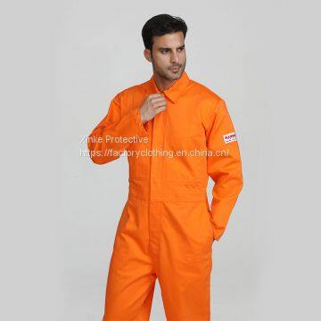 Customizable men's welding long sleeve coverall