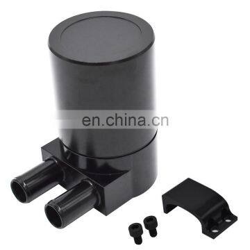 Billet Aluminum Oil Catch Can Tank Bottle Baffled for BMW N54 335i 535i OT1301BLACK photo-6