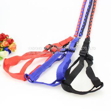 pet chest harness Fine pattern round rope leash dog walking leash A11