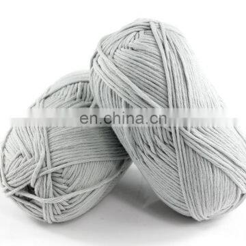 Free Sample Dyed 100% Cotton Yarn Price for Hand Knitting 28colors photo-6