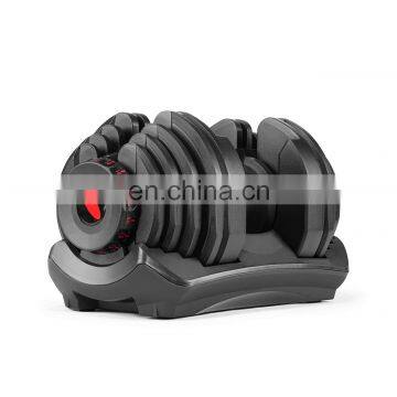 Factory High Quality Weights Adjustable Dumbbell 40Kg Weights Dumbbell Set Gym