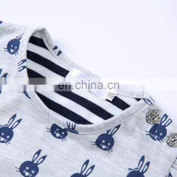 American Children Set Match Ruffle Pants High Quality Cotton Clothes Western Teen Girl Boutique Outfit photo-3