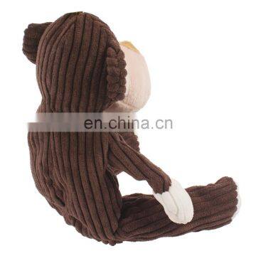 Wholesale Designer Hot Interactive Large Stuffed Plush Monkey Squeaker Pet Dog Toys photo-2