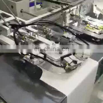 Automatic computer jeans shirt clothing pocket setter sewing machine