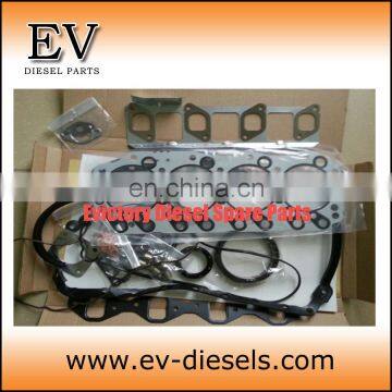 truck Overhaul 4JK1 rebuild kit piston ring liner cylinder head gasket bearing valve crankshaft conrod pump