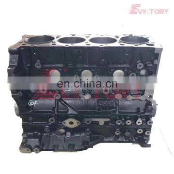 For Isuzu engine 4HE1TC 4HE1-TC cylinder block short block