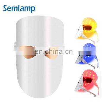 2019 Led Facial BEAUTY Photon 3 Color Light Therapy Mask photo-2
