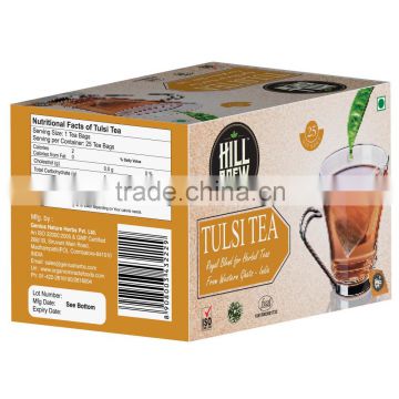 Premium Quality Tulsi tea for OEM manufacturing