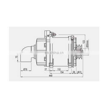 16 Years Factory Wholesale 10kva Car Alternator for RV Yacht 8kv/10kv/15kv dc Power Supply 7.5kva Alternator 10kva Alternator