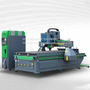 Automatic tool change BCM1325C 4th axis cnc router rotary wood machine