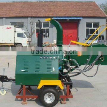Self-powered Wood Chipper