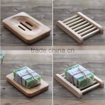 Custom logo solid wooden soap holder,wood bathroom soap holder