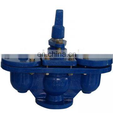 Orifice automatic air release valve cast iron double ball