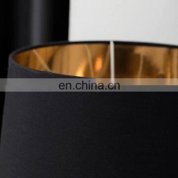 New Fancy Hotel Bedroom Decoration Gold Base Lamp Luxury Modern Ceramic Table Lamp photo-4