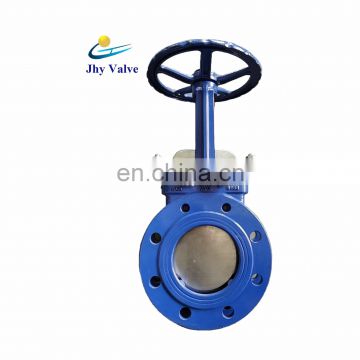 Handwheel Carbon Steel WCB Slurry Water Knife Gate Valve With Price