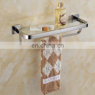 High Quality Wall Mounted Bathroom Glass Shelf photo-4