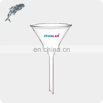 JOAN Food Grade glass funnel sizes 70 mm with different types