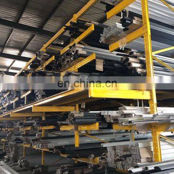Mid Frame Thin Gentle Sliding Showcase Glass Door Aluminium Profiles for Bifold Doors