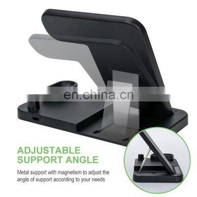 4 In 1 Charger For Apple/Android General 2020 New Product For Iphone 6/7/8 Mobile Phones/Earphone/Watch Wireless Fast Charging photo-3