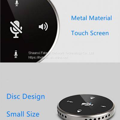 Touch Screen Hotrain FX202U USB Portable Mini Desktop Omnidirectional Conference Microphone Speaker for Meeting, Teaching, Training, Interview, Broadcast photo-5