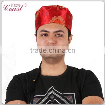 chinese traditional happy new year hats with hair attached