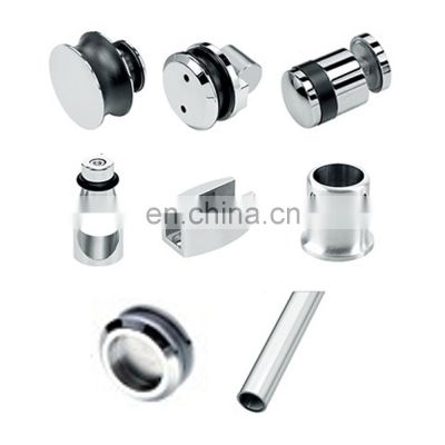 Cabinet Stainless Steel Frameless Sliding Glass Shower Door Hardware