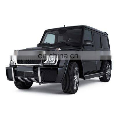 G class w463 LR style body kits for G350 G400 G500 G55 G63 body kits with front bumper rear bumper over fenders