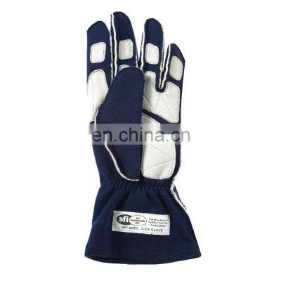 Custom Logo Fire Resistant Genuine Leather SFI Racing Auto Driving Gloves With 3.3/5 Rated photo-2