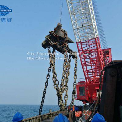 36mm marine anchor chain factory with LR NK BV KR ABS CCS DNV CER