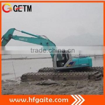 Dredging excavator with 0.9 cubic meter bucket