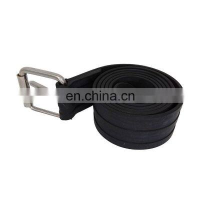 Hot Selling Diving Free Weight Belt Stainless Steel Quick Shackle Elastic Rubber Weight Belt Equipment