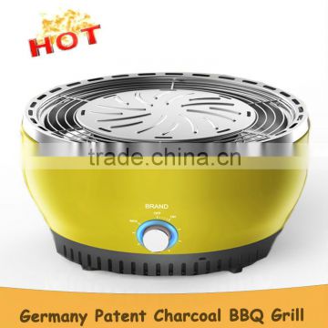 Commercial stainless steel restaurant charcoal barbecue bbq grill for party