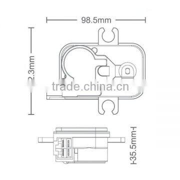 High Quality Car Lock Actuator For OE Actuator for SANTANA photo-3