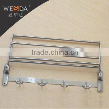 Wesda Bathroom Accessories Design 2015 Sus 201 Stainless Steel Towel Rack China photo-4