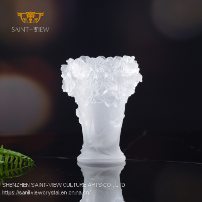 Hot-selling Dreamlike Crystal mini sakura bakhoor incense burner Baby Shower Giveaways Gifts