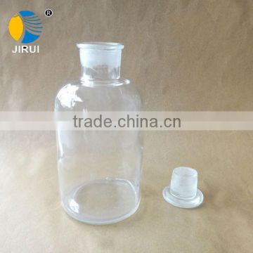 2500ml narrow mouth clear reagent bottle