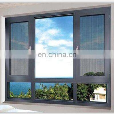 Customized design aluminum casement glass window