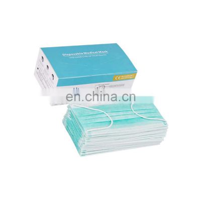 High-quality Comfortablenonwoven General-purpose Disposable three layer Medical Face Masks