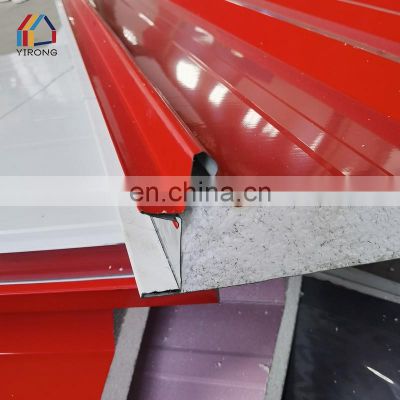 ISO Certificated low price Waterproof/Fireproof/Insulated Wall and Roof Eps Sandwich Panel