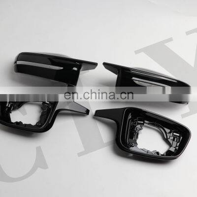 CLY Mirrors For BMW 3 4 Series 5 Series 7 Series G20/G22/G30/G11/G12 Upgrade G80/G82 Gloss Black Rear Mirror Shells photo-4
