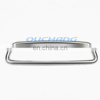 For Jaguar XE XF XJ F-Pace F pace X761 Car-styling ABS Matte Chrome Interior Rearview Mirror Frame Cover Trim Accessories