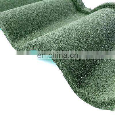 China Factory Galvanized red roofing sheet stone coated steel roofing Spanish roof tiles