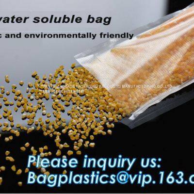 PVA Water Soluble Laundry Bag Infectious Waste Plastic Biodegradable Bags, Hot Water Soluble Laundry Bag, Bagease, Pac photo-4