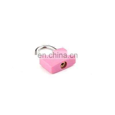 30/40mm Plastic Coat 2 Iron Keys Brass Padlock photo-3