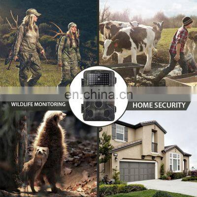 Outdoor Digital Waterproof Infrared 3 PIR 120 Degree Detection Hunting Thermo Vision Trail Camera 24mp HC-802A photo-5
