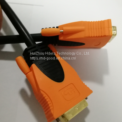 OEM & Stock Wholesale DVI Cable High Quality Gold Plated 24+1 DVI Male To Male Cable for Computer TV Projector HD5008 photo-2