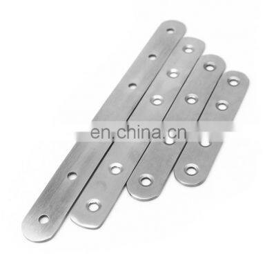 OEM Metal Funiture Hardware Stainless Steel Repair Fixing Corner Brace Flat Mending Plate