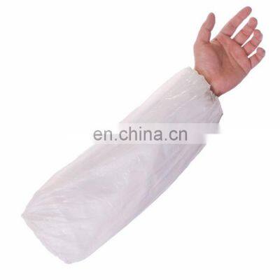 Pe Cpe Plastic Oversleeve Disposable Plastic Arm Sleeve Cover Blue Oversleeve photo-5