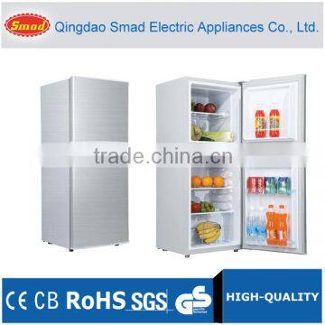 12V/24V solar powered refrigerator freezer combo DC power refrigerator